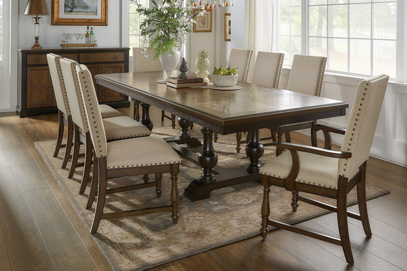 Stonington Brown Extendable Dining Set - DMV FurnitureDining Room Set