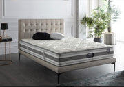 Stratton Twin Foundation & Headboard (Bell Basic Cream) 1 Piece - 28STTS100200002