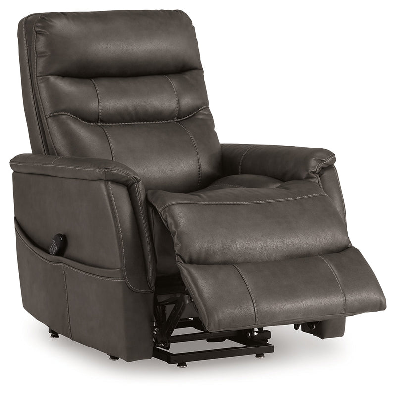 Strawbill Shadow Power Lift Recliner - 6390912