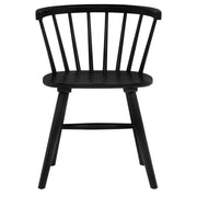 Strouse 5-piece Dining Set Black - 193940BLK-S5F