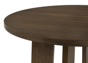 Strouse 5-piece Dining Set Cream and Walnut - 193940WAL-S5B