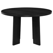 Strouse 5-piece Dining Set Grey and Black - 193940BLK-S5E