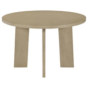 Strouse 5-piece Dining Set Grey and Natural Oak - 193940NAT-S5E