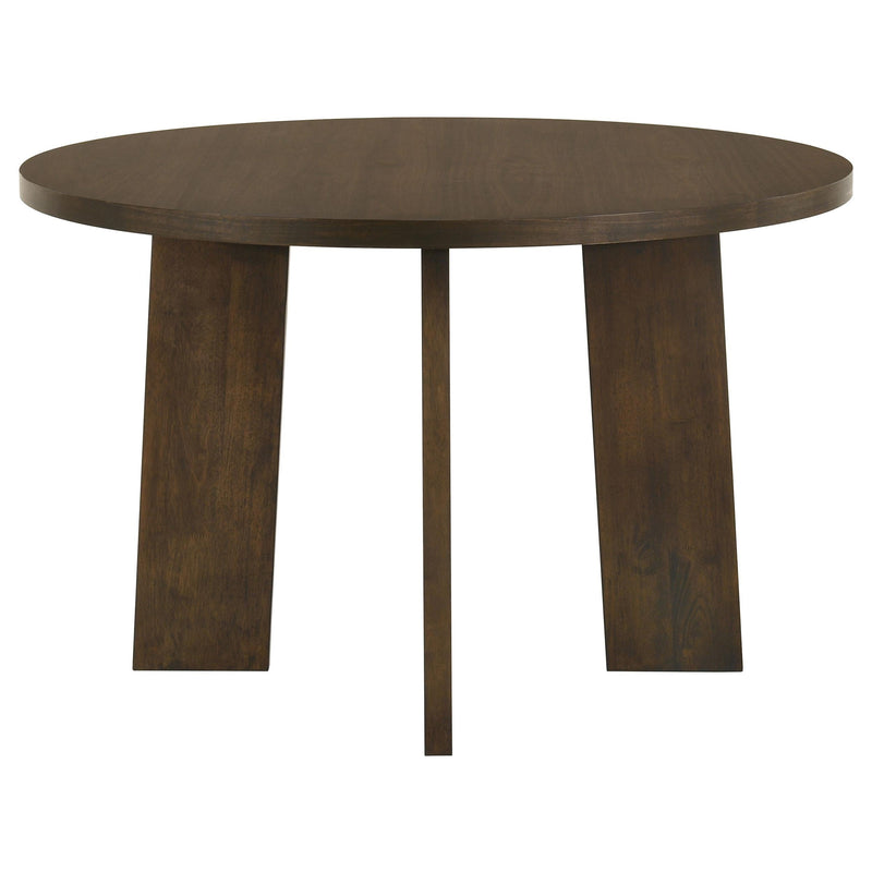 Strouse 5-piece Dining Set Wheat and Walnut - 193940WAL-S5A