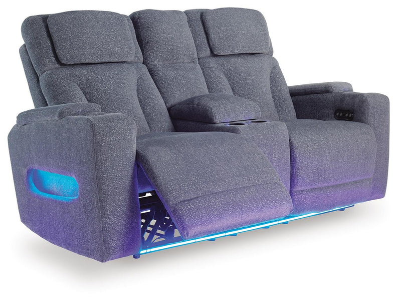 Studio Cave Steel Power Reclining Loveseat and Power Recliner - PC49802U2