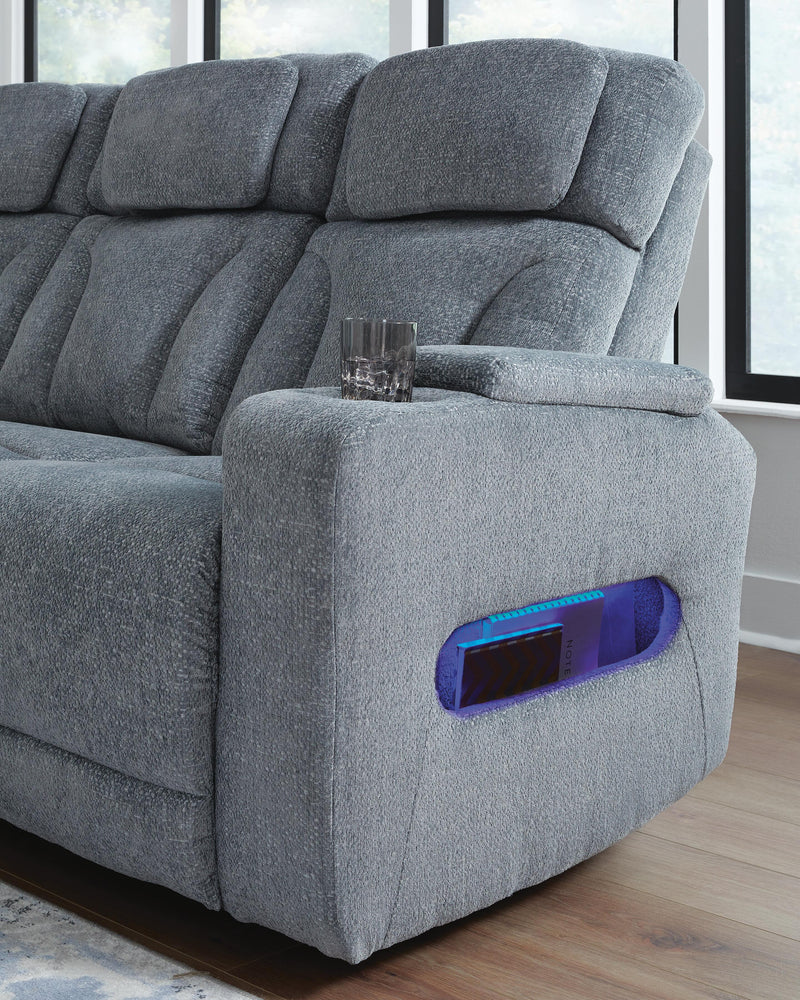 Studio Cave Steel Power Reclining Sofa - PC4980215