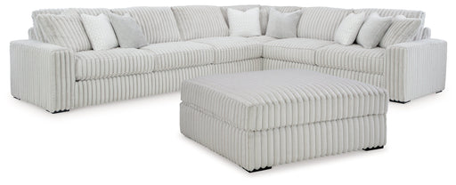 Stupendous Alloy 4-Piece Sectional with Ottoman from Ashley - DMV Furniture