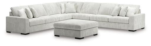 Stupendous Alloy 5-Piece Sectional with Ottoman from Ashley - DMV Furniture