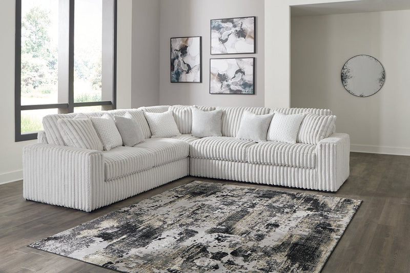 Stupendous Alloy 3 Piece Sectional - DMV FurnitureSectional