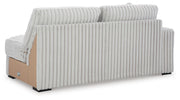 Stupendous Alloy 4-Piece Sectional, Oversized Chaise and Ottoman - 25903U1