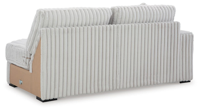 Stupendous Alloy 4-Piece Sectional, Oversized Chaise and Ottoman - 25903U1