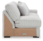 Stupendous Alloy 4-Piece Sectional, Oversized Chaise and Ottoman - 25903U1
