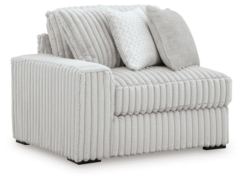 Stupendous Alloy Left-Arm Facing Corner Chair - 2590364