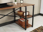 Sude Study Desk in Black - 790-SUD-SD-BLC