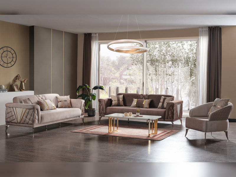 Sultan Elf Chair in Grey - 200-ELIF-SUL-A101-B