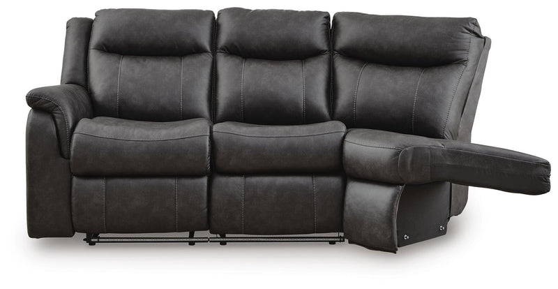 Sultan Meadow Carbon Left-Arm Facing Reclining Loveseat - PC1300148