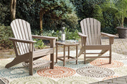 Sundown Treasure Grayish Brown Adirondack Chair - DMV FurnitureLounge Chair