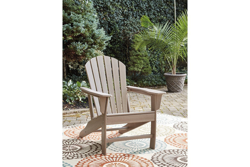 Sundown Treasure Grayish Brown Adirondack Chair - DMV FurnitureLounge Chair