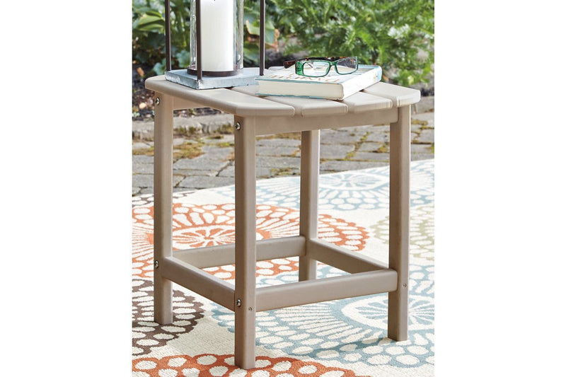 Sundown Treasure Grayish Brown End Table - DMV FurnitureTable