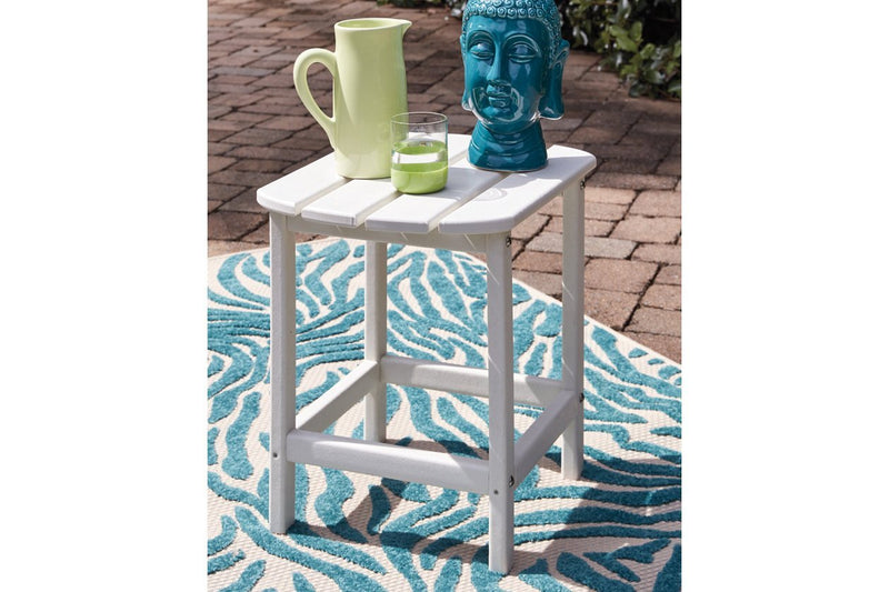 Sundown Treasure White End Table - DMV FurnitureTable