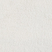 Sunny Square Upholstered Ottoman Ivory Sherpa - 551623