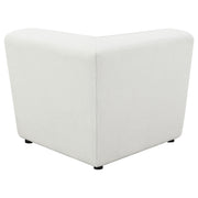 Sunny Upholstered Corner Chair Ivory Sherpa - 551622
