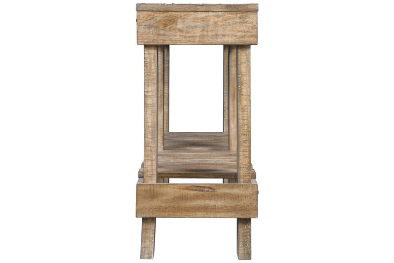 Susandeer Brown Sofa/Console Table - DMV FurnitureSofa Table