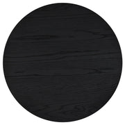 Sweeney 24-inch Round Wood Occasional Side End Table Black - 722827