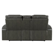 Taddeo Power Motion Loveseat w/Console, Speaker, USB, Wireless Charger & LED - LV06231