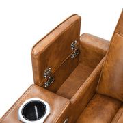 Taddeo Power Motion Sectional Sofa Set w/Power Headrest, Massage & LED - LV06240