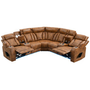 Taddeo Power Motion Sectional Sofa Set w/Power Headrest, Massage & LED - LV06240