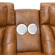 Taddeo Power Motion Sectional Sofa Set w/Power Headrest, Massage & LED - LV06240
