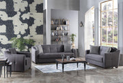 Tahoe 3 Seat Sleeper (Melson Dark Gray) 2 Pieces - DMV FurnitureSleeper Sofa