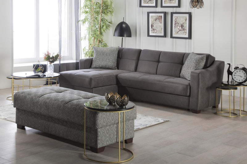 Tahoe Storage Ottoman (Carrie Sw Gray 515) 1 Piece - DMV FurnitureOttoman