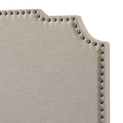 Tamarac Upholstered Eastern King Panel Bed Beige - 310061KE