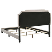 Tamarac Upholstered Full Panel Bed Beige - 310061F