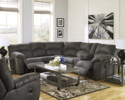 Tambo Pewter Reclining Sectional - DMV FurnitureSectional