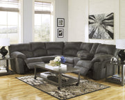 Tambo Pewter Reclining Sectional - DMV FurnitureSectional