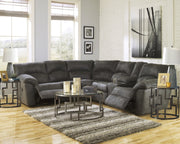 Tambo Pewter Reclining Sectional - DMV FurnitureSectional
