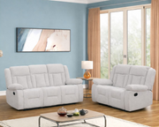 Tampa Beige Sofa & Loveseat - TAMPA-BG-SLS