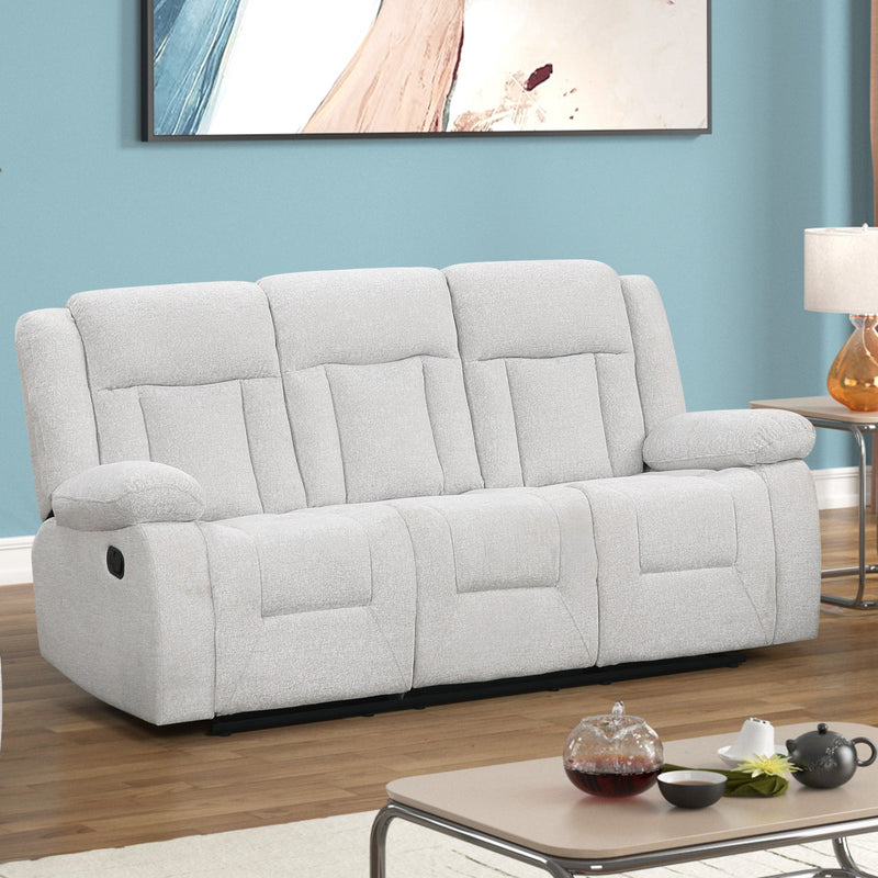 Tampa Beige Sofa & Loveseat - TAMPA-BG-SLS