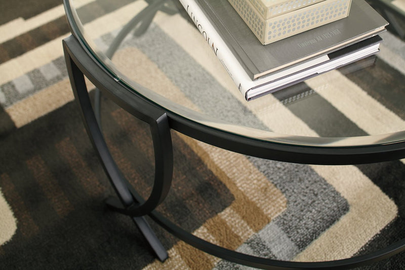 Tarrin Black Table (Set of 3) - DMV FurnitureOccasional Table Set