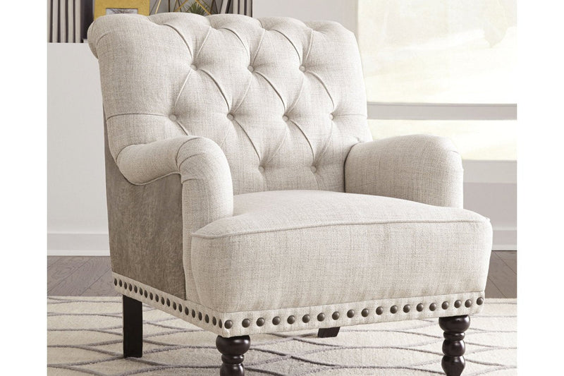 Tartonelle Ivory/Taupe Accent Chair - DMV FurnitureAccent Chair