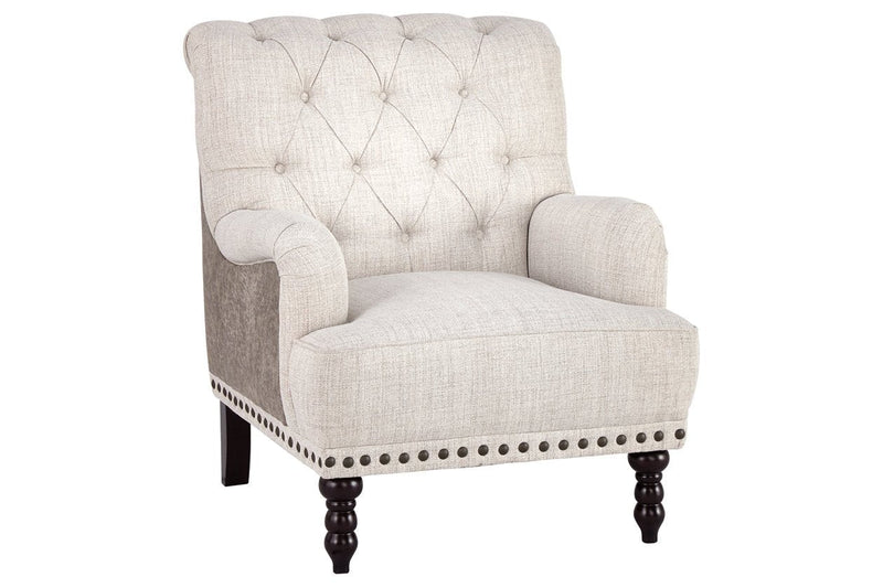 Tartonelle Ivory/Taupe Accent Chair - DMV FurnitureAccent Chair