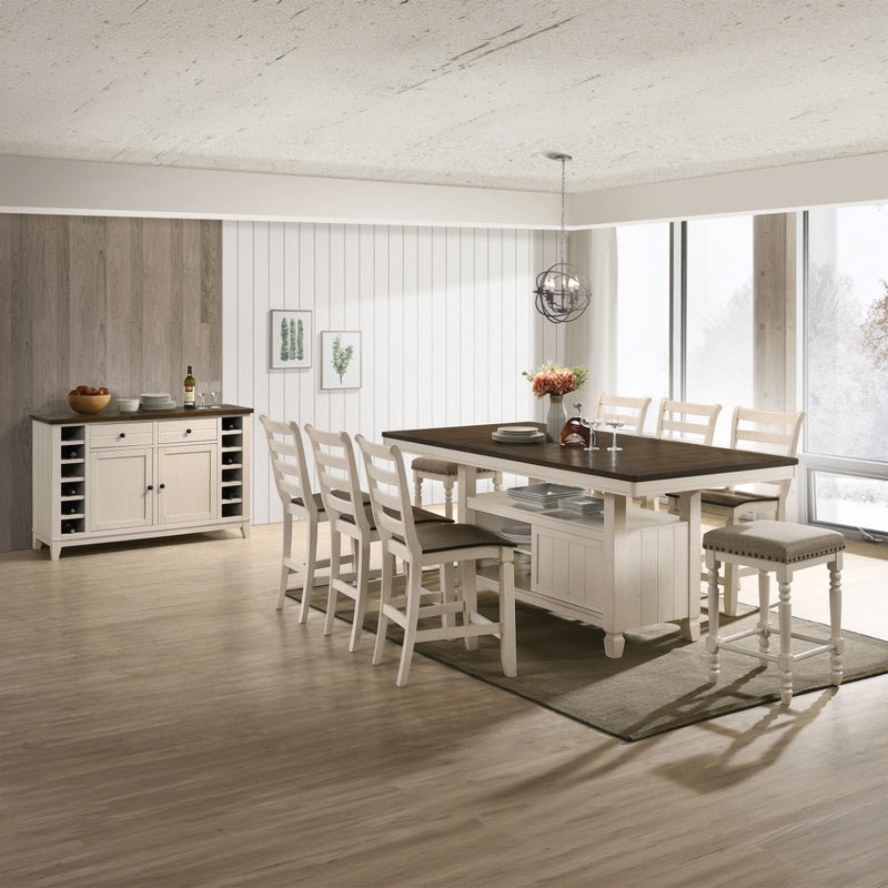 Tasnim Counter Dining Table - 77180