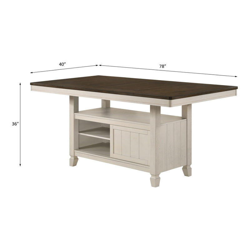 Tasnim Counter Dining Table - 77180