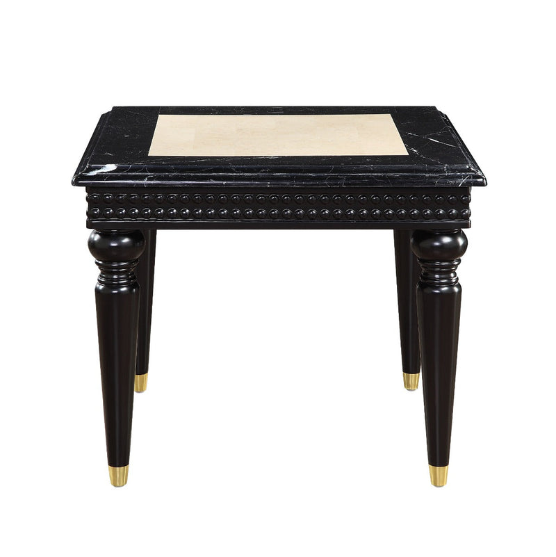 Tayden End Table W/Marble Top - LV01159
