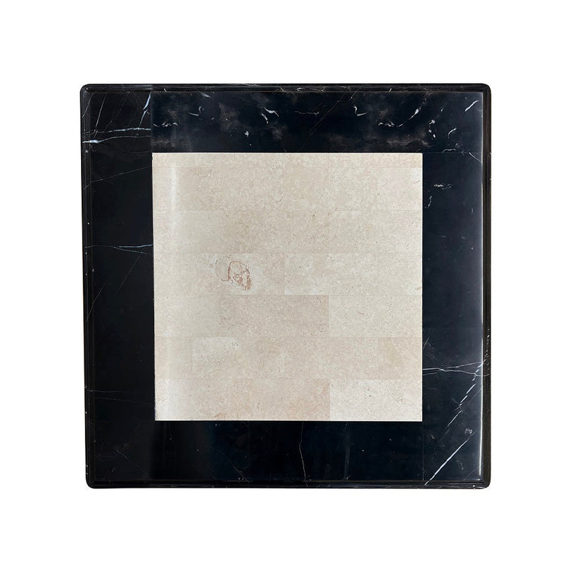 Tayden End Table W/Marble Top - LV01159