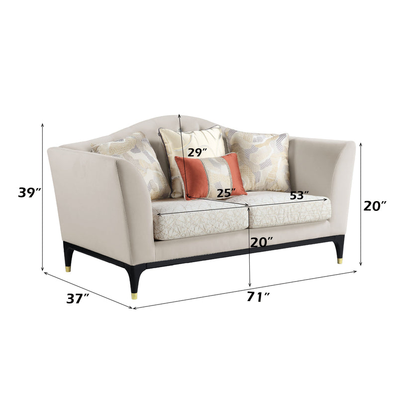 Tayden Loveseat W/4 Pillows - LV01156