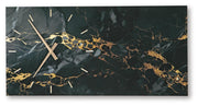 Teague Black/Gold Finish Wall Clock - A8010430